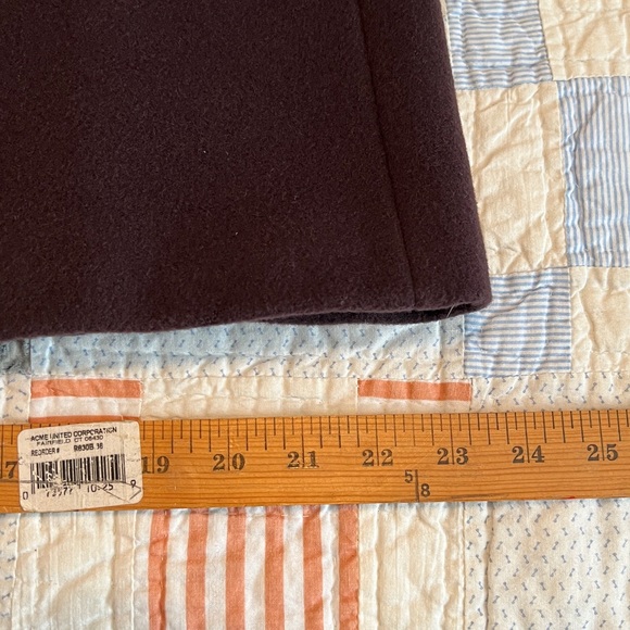 Calvin Klein Wool - Cashmere Blend Coat - Picture 14 of 16